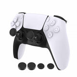 PlayStation 5 -peliohjaimen peukalokahvat, 4 kpl, musta