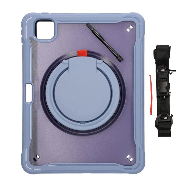 iPad Pro 11 (M4/M5) Suojakotelo jalustalla Liila