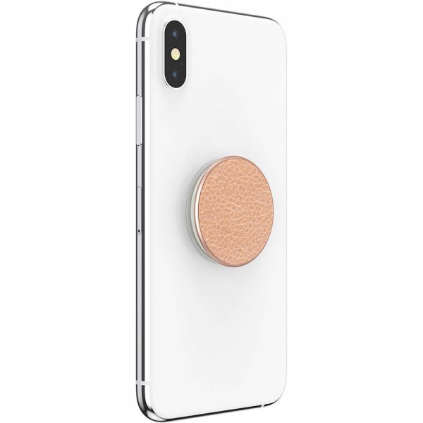 PopSockets PopGrip Premium Pebbled -tekonahka ruusukulta