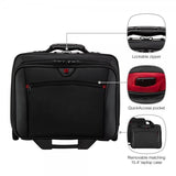 Wenger Potomac Double Gusset 15.4" Business Trolley Musta