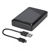 Deltaco Powerbank 10 000 mAh Pikalataus 18W Musta