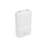 Deltaco-varavirtalähde 10 000 mAh, valkoinen