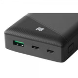 Deltaco Powerbank 20 000 mAh Pikalataus 18W Musta
