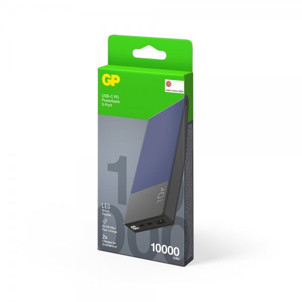 GP Powerbank M2+ 10 000 mAh Sininen
