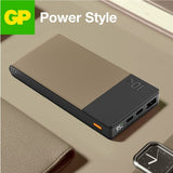GP Powerbank M2+ 10 000 mAh Harmaa