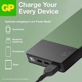 GP Powerbank M2+ 10 000 mAh Vihreä
