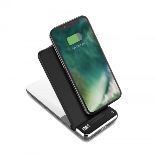 Xqisit Langaton Power Bank, musta