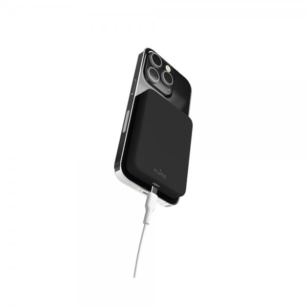 Puro MagSafe Powerbank Mini Power Mag Musta