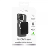 Puro MagSafe Powerbank Mini Power Mag Musta