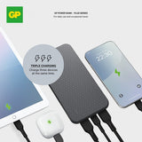 GP Powerbank Plus 10 000 mAh Musta