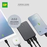 GP Powerbank Plus 5000 mAh Musta