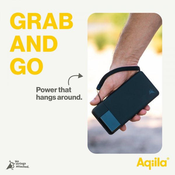 Aqiila Powerbank Powerbird B20+ 20 000 mAh 65W Musta