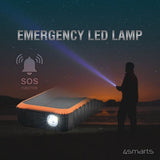 4smarts Powerbank Solar Prepper 12000 mAh