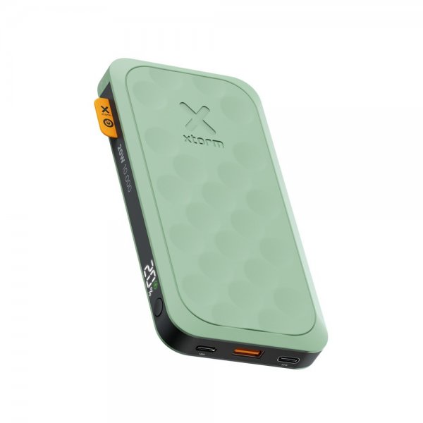 Xtorm Powerbank USB-C PD 20W 10 000 mAh/2xUSB-C Vihreä