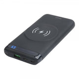 Deltaco Powerbank Wireless 10 000 mAh MagSafe Musta