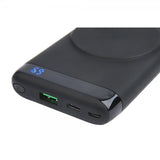 Deltaco Powerbank Wireless 10 000 mAh MagSafe Musta