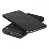 Deltaco Powerbank Wireless 10 000 mAh Musta