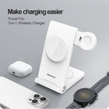 Nillkin Powertrio 3-in-1 MagSafe Langaton Laturi