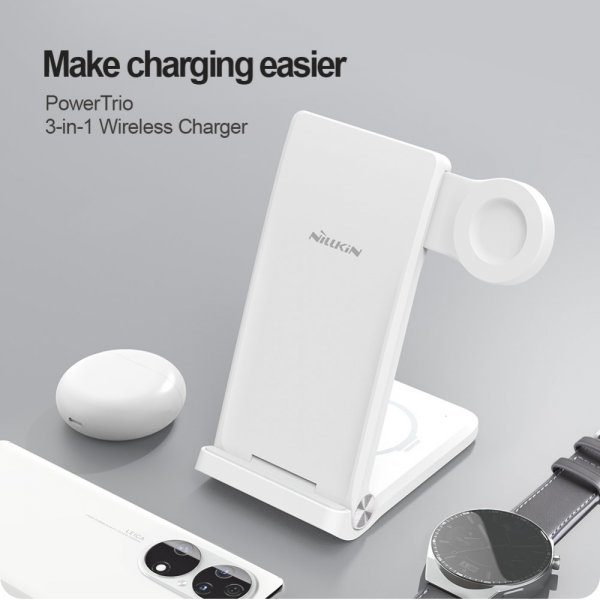 Nillkin Powertrio 3-in-1 langaton laturi