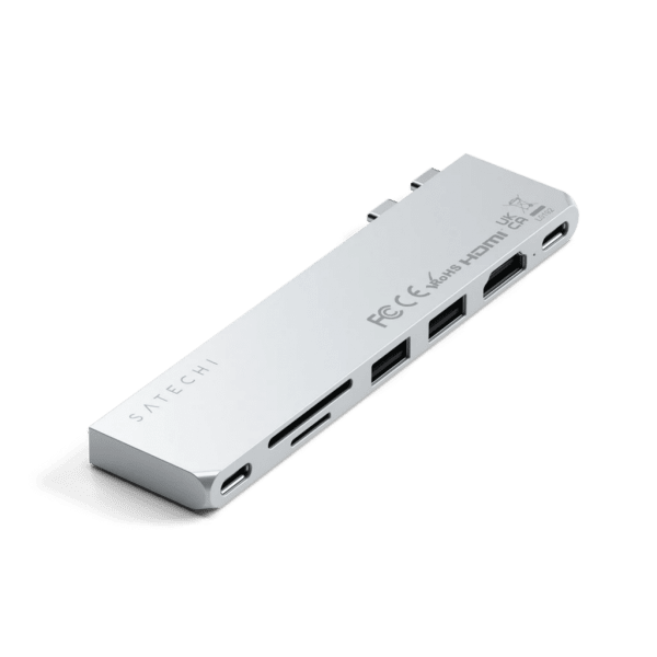 Satechi Pro Hub Slim, hopea