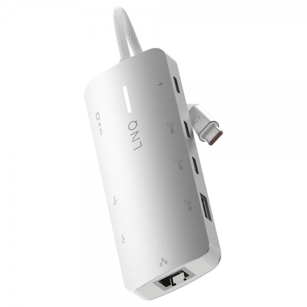 LINQ by Elements ProConnect 8in1 8K+ USB-keskitin
