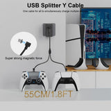 JYS PS5/PS5 Slim -latausteline VR2-/DualSense-ohjaimille