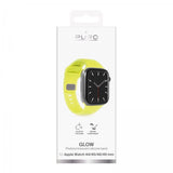 Puro Apple Watch 44/45/46/Ultra 49mm ranneke, hohtava keltainen