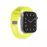 Puro Apple Watch 44/45/46/Ultra 49mm ranneke, hohtava keltainen