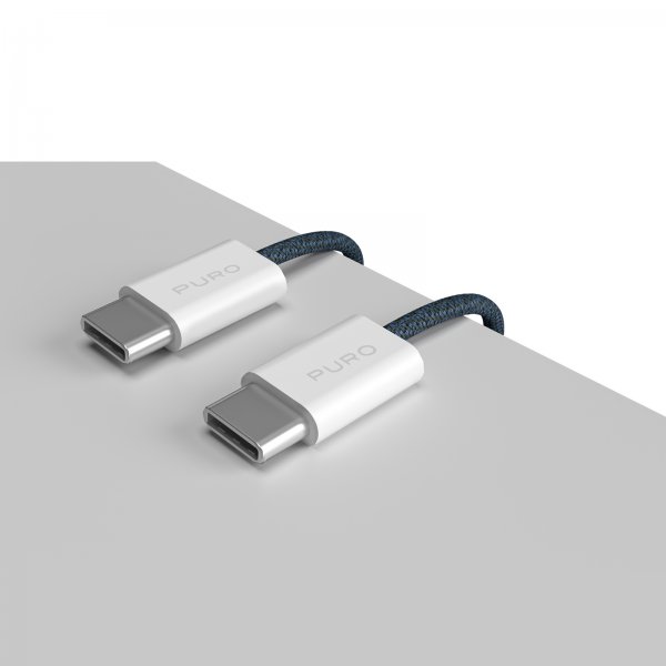 Puro Cable Factory 2.0 60W USB-C–USB-C 1,5 m sininen