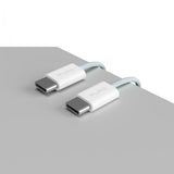 Puro Cable Factory 2.0 60W USB-C – USB-C 1,5 m Vaaleansininen