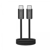 Puro Kabel Fabrik 2.0 60W USB-C–USB-C 1.5m Musta