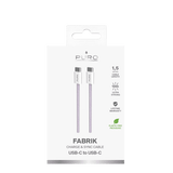 Puro Kabel Fabrik 2.0 60W USB-C–USB-C 1.5m Coraltastic