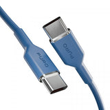 Puro Cable TPE 25W USB-C–USB-C 1,5 m Ice Blue