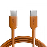 Puro TPE 25W USB-C–USB-C -kaapeli 1,5 m Desert Sun
