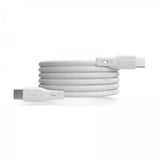 Puro Magneettinen USB-C–USB-C-kaapeli 1 m, valkoinen