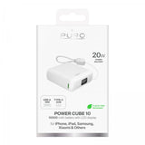 Puro Powerbank Power Cube 10 20W Valkoinen