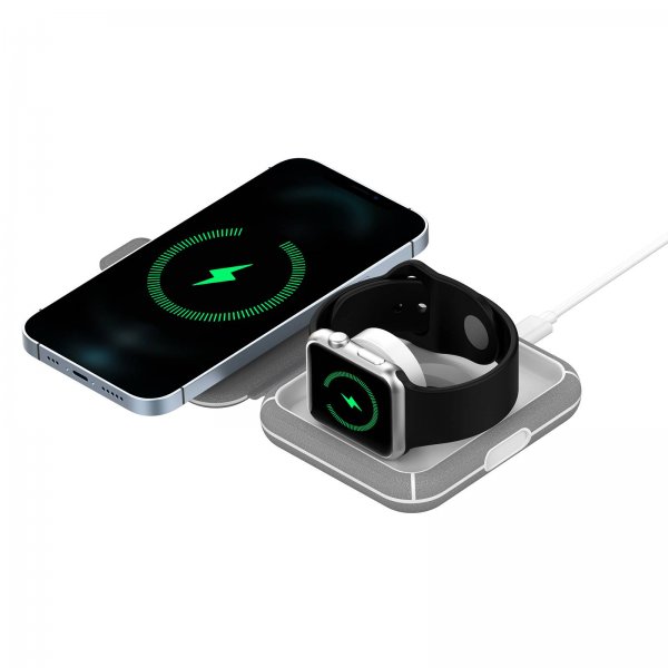 Puro Langaton Laturi Power Go 2-in-1 MagSafe Valkoinen