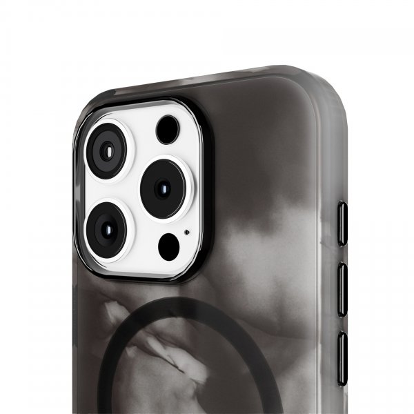 Puro iPhone 15 -kuori Aqua musta