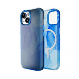Puro iPhone 15 -kuori, aqua sininen