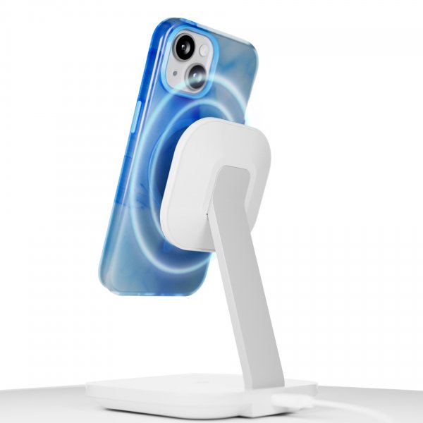 Puro iPhone 15 -kuori, aqua sininen