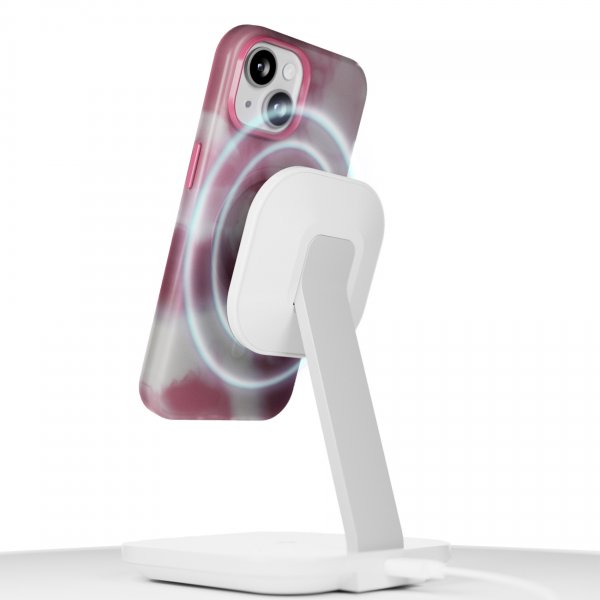 Puro iPhone 15 -kuori Aqua Pink