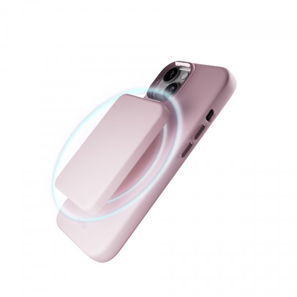 Puro iPhone 15 Plus Suojakuori ICON Mag Pro Pinkki