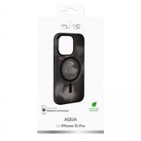 Puro iPhone 15 Pro -suojakuori, Aqua Musta