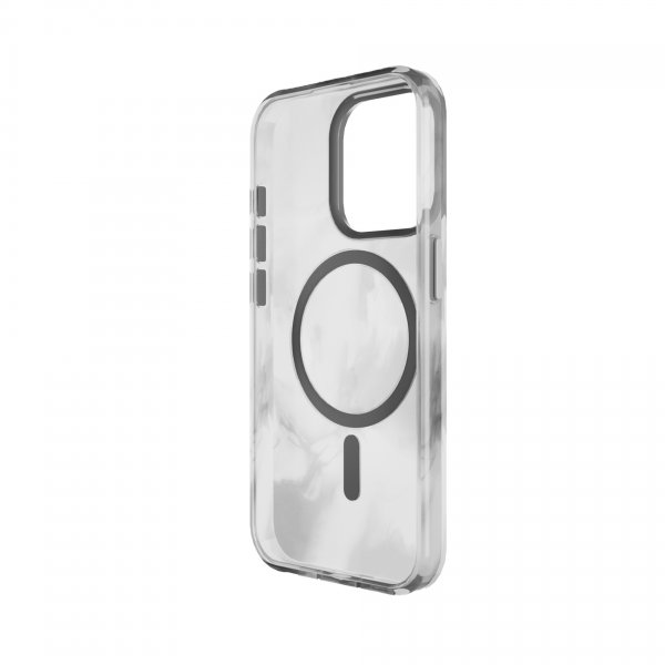 Puro iPhone 15 Pro -suojakuori, Aqua Silver