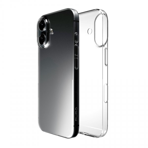 Puro iPhone 16 -suojakuori läpinäkyvä (Nude)