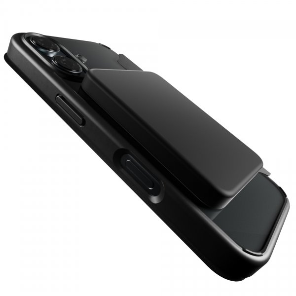 Puro iPhone 16 Suojakotelo Book Mag 2 Musta