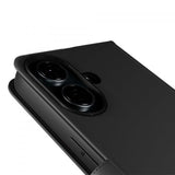 Puro iPhone 16 Suojakotelo Lompakko Jalusta Musta