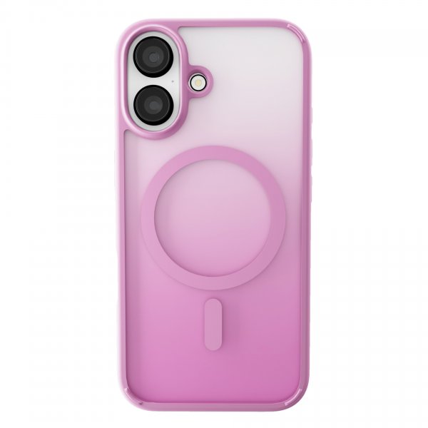 Puro iPhone 16 -suojakuori Gradient Pink