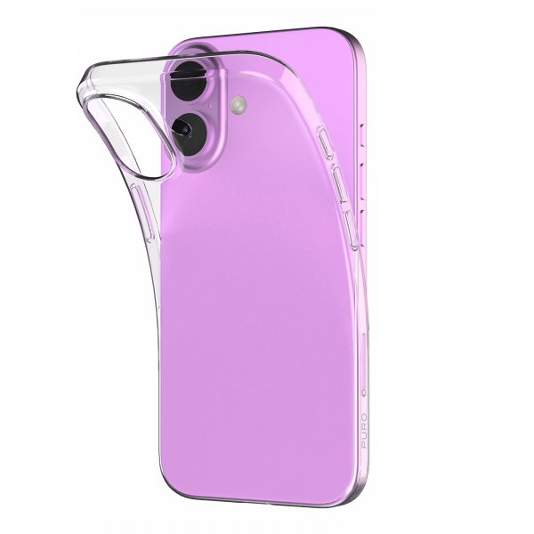 Puro iPhone 16 Plus Kuoret Nude Transparent