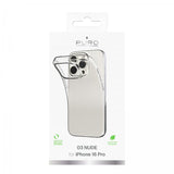 Puro iPhone 16 Pro Kuori Nude Läpinäkyvä